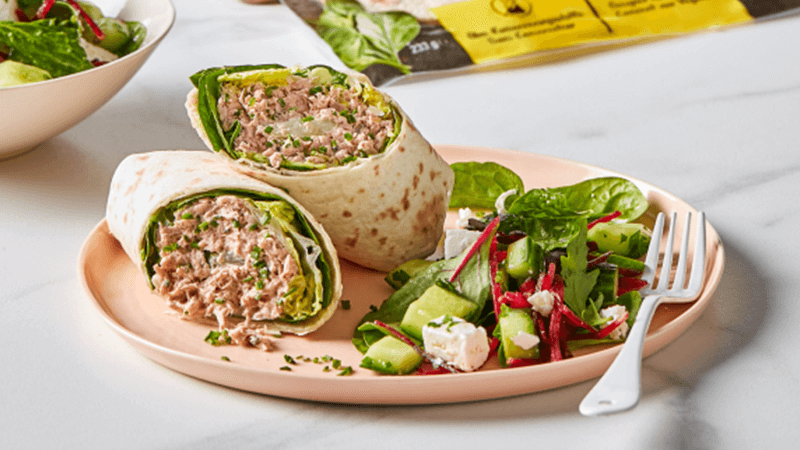 wrap au thon