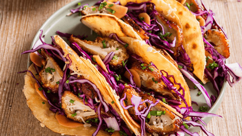 Tacos birria végétalien au chou-fleur