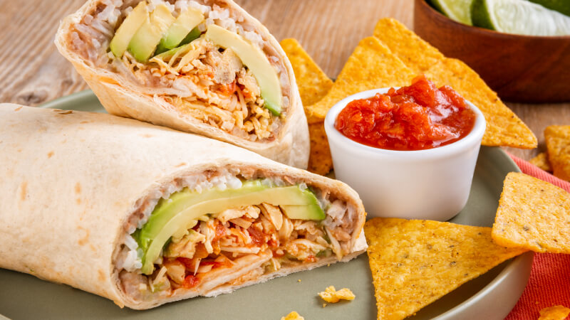 Qu’est-ce qu’on met dans un burrito