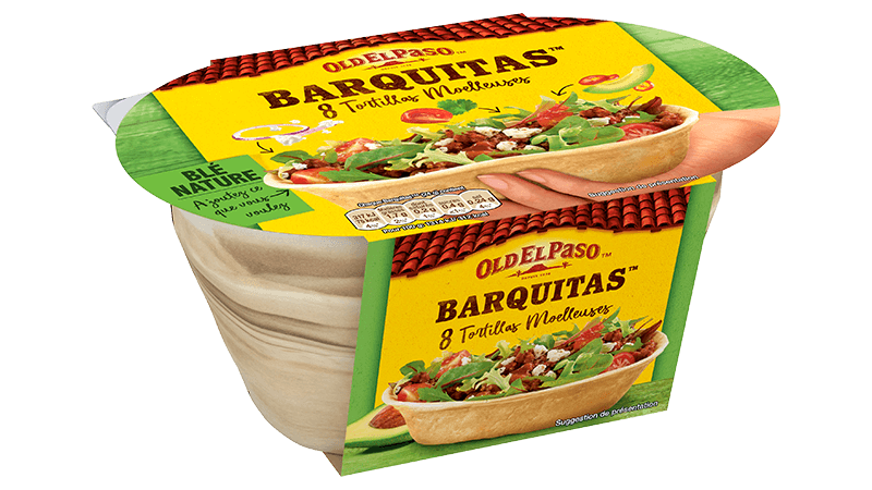 8 Barquitas™ Tortillas De Blé Nature